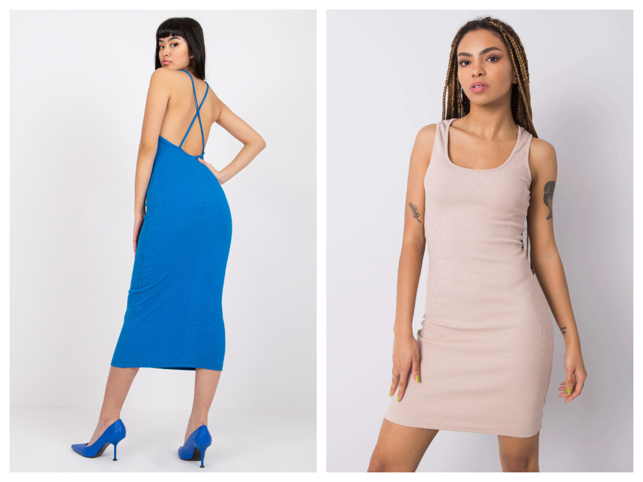 Sukienki basic na lato w hurtowni online - wygodne modele na każdą okazję