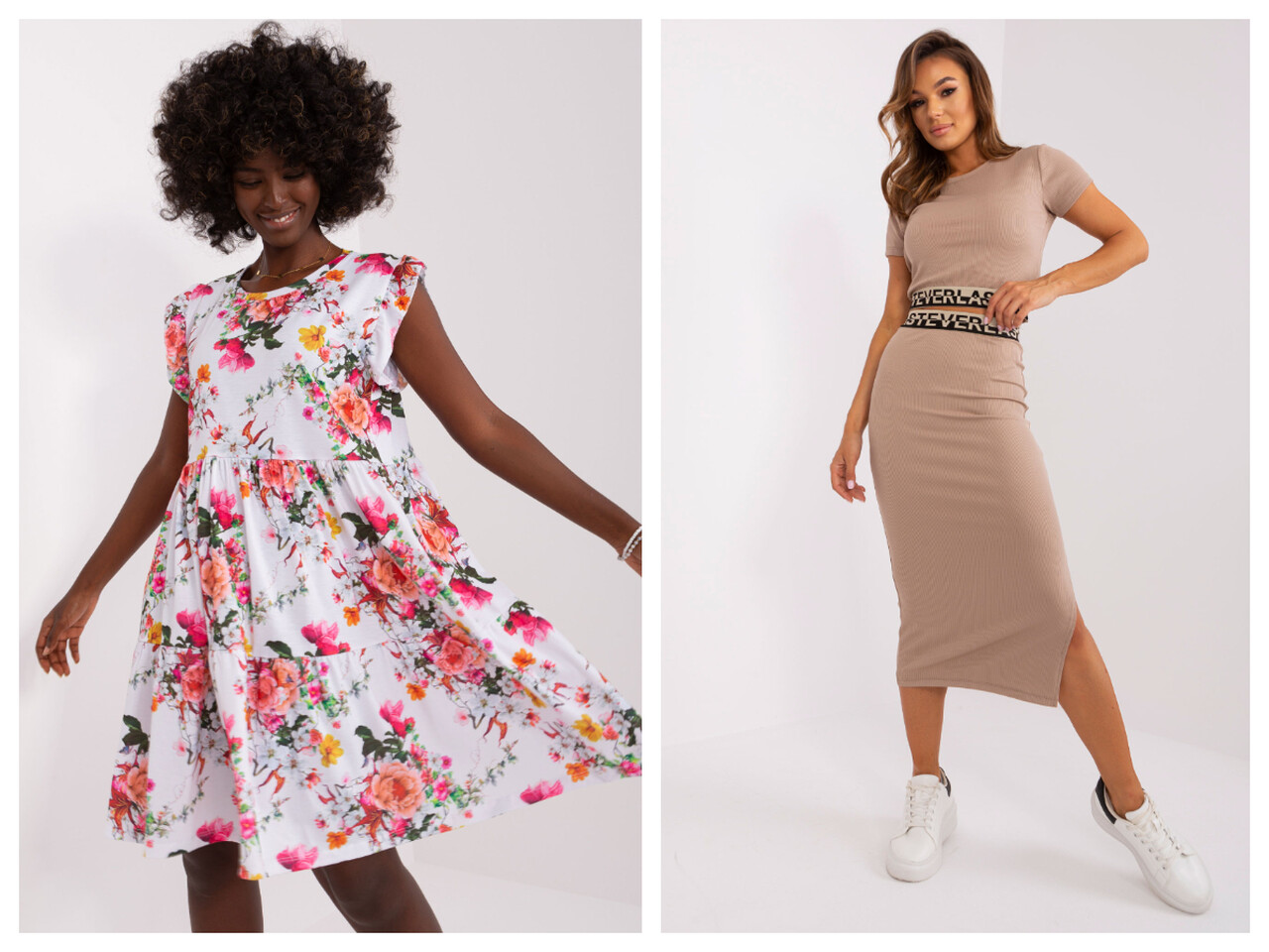 Tania hurtownia Factoryprice.eu oferuje szeroki wybór wzorzystych sukienek