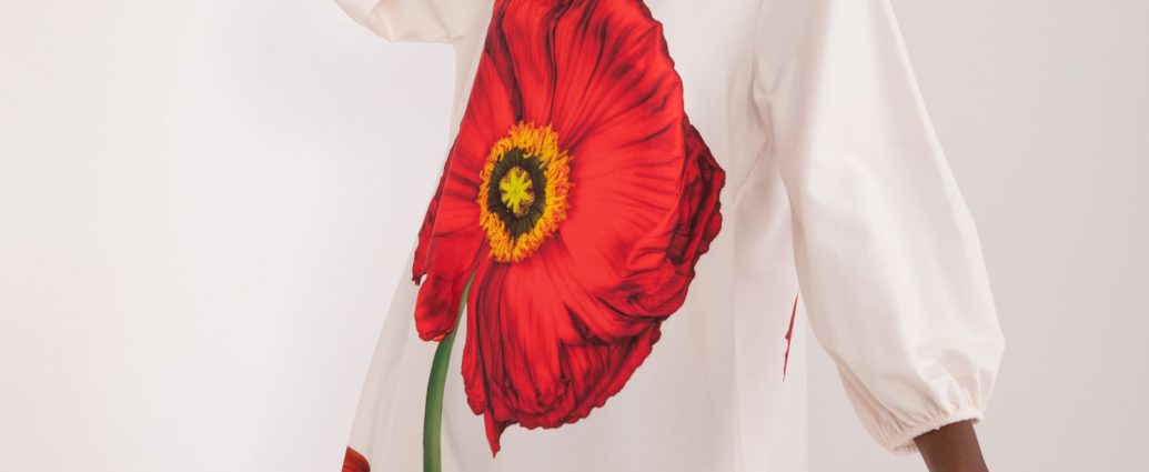 Ubrania w kwiaty sukienki z printami